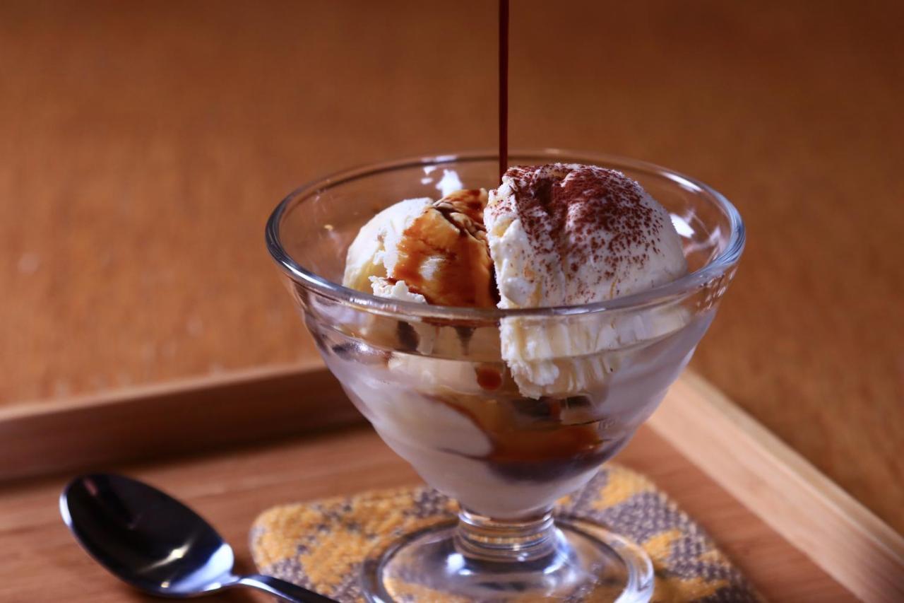 Ryosha Tsukiakari Acomodação com café da manhã Yamanakako Exterior foto
